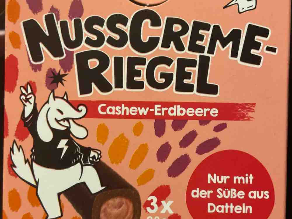 NussCreme-Riegel, Cashew-Erdbeere von lisakernecker | Hochgeladen von: lisakernecker
