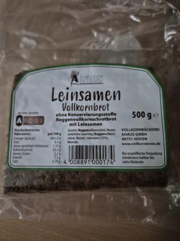 Leinsamen Vollwertbrot von Suki Jellybean | Hochgeladen von: Suki Jellybean