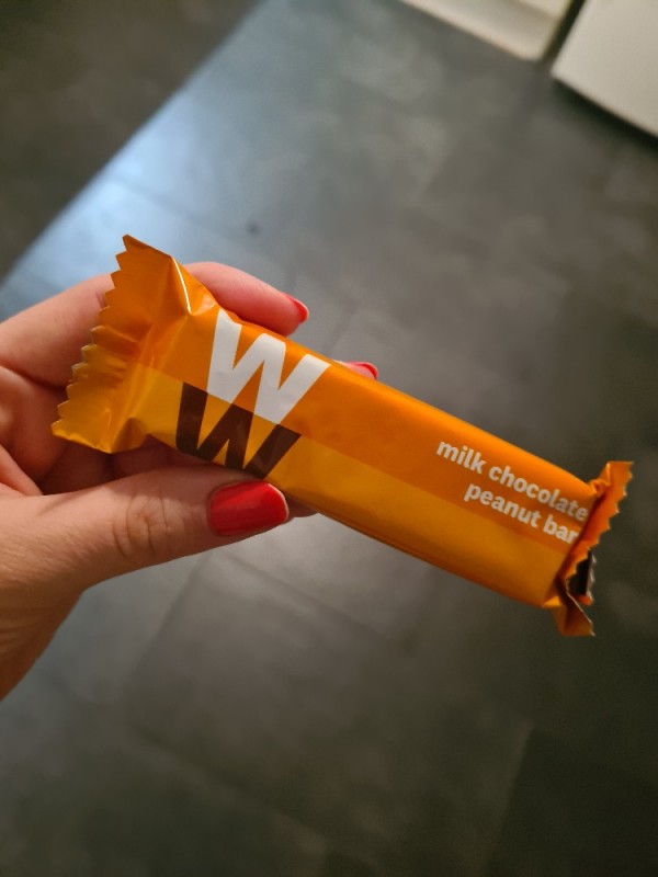 WW milk chocolate peanut bar, Erdnuß von pommihh | Hochgeladen von: pommihh