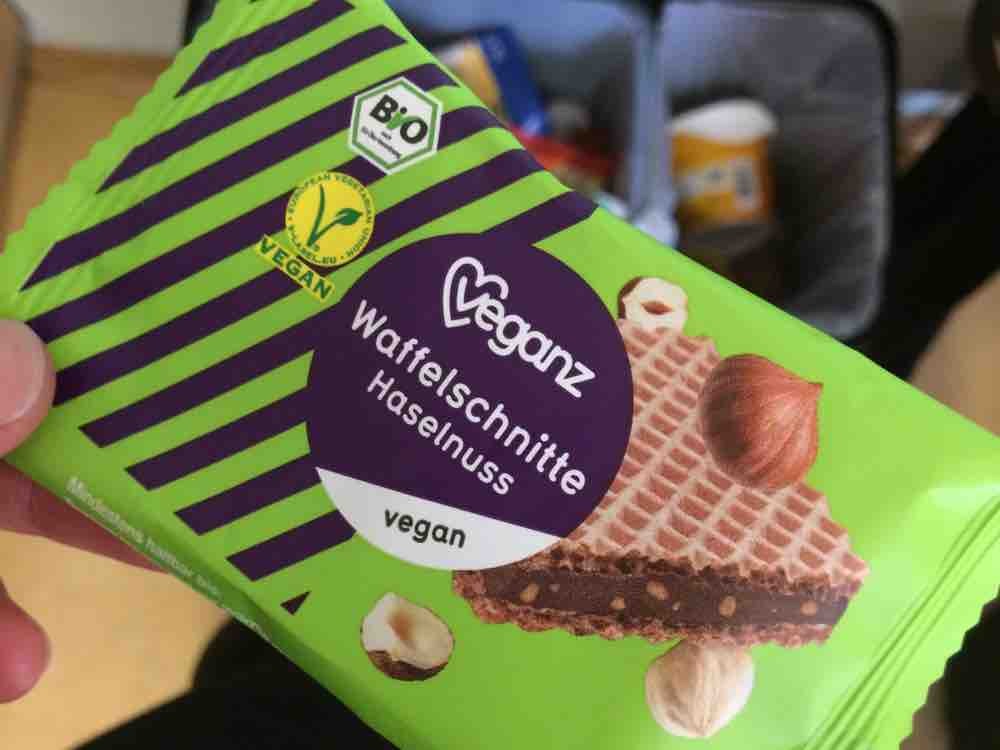 Veganz Waffelschnitte Haselnuss Kalorien Schokoriegel Fddb