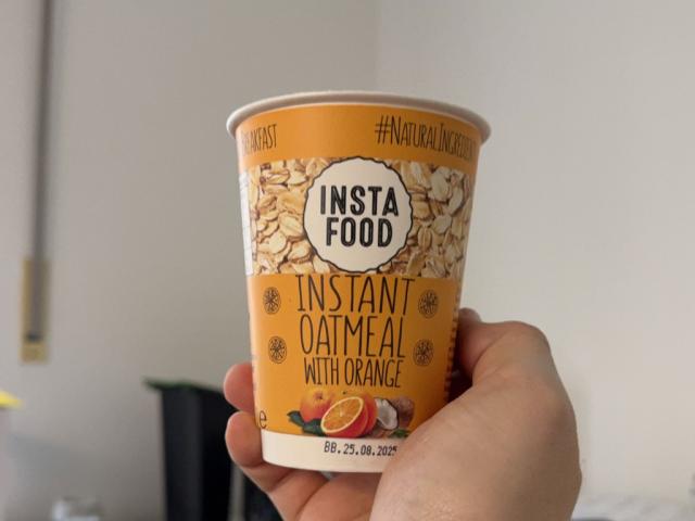 Instafood-Instant Oat Meal Orange, Hot water by fredypayet | Hochgeladen von: fredypayet