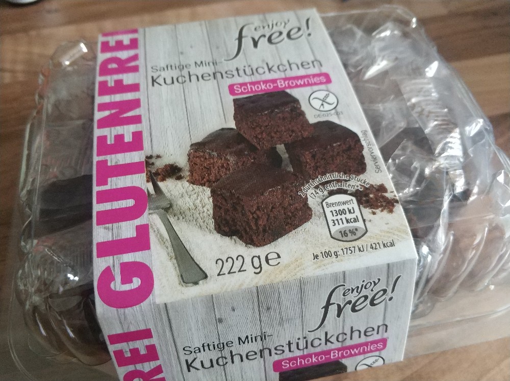 Kuchenstückchen Schoko-Brownies glutenfrei von sandrabialek1236 | Hochgeladen von: sandrabialek1236