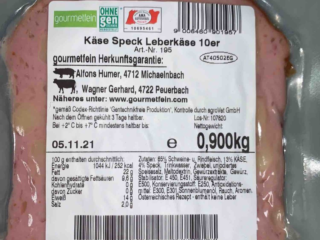 Leberkäse Käse-Speck von dornier217 | Hochgeladen von: dornier217