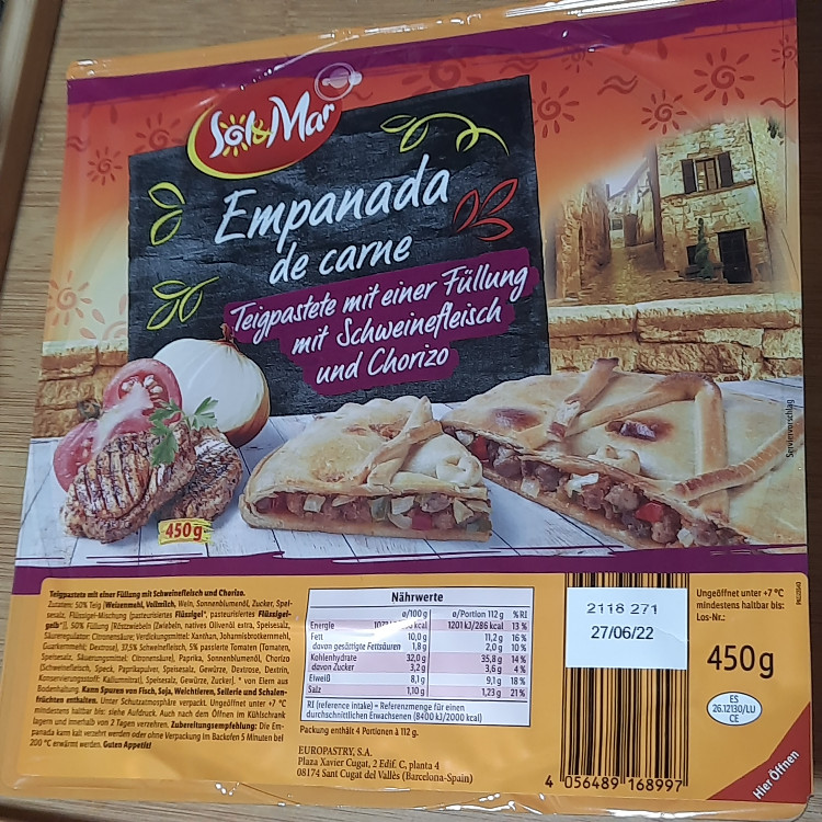 Empanada de Carne (Lidl), Fleisch von Mobelix | Hochgeladen von: Mobelix