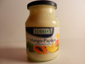 Söbbeke Fruchtjoghurt, Mango-Papaya | Hochgeladen von: maeuseturm