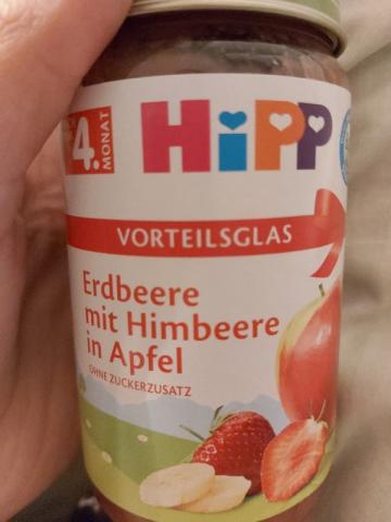 Hipp Erdbeere mit Himbeere in Apfel  von naancy.rie | Hochgeladen von: naancy.rie