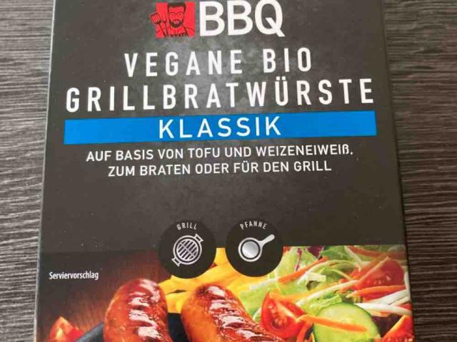 vegane bio grillbratwürste, auf basis von Tofu und Weizeneiweiß  | Hochgeladen von: Chester87