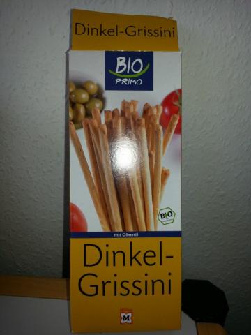 Dinkel-Grissini  Bio Primo, mit Olivenöl | Hochgeladen von: BettyBoop3