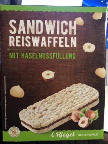 Sandwich Reiswaffeln, Haselnuss | Hochgeladen von: mdreier