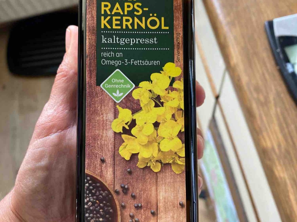 Raps Kernöl  ( kaltgepresst), reich an omega 3 Fettsäuren von EM | Hochgeladen von: EMFAPI