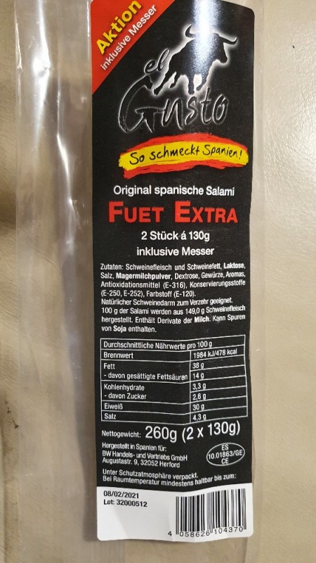 Fuet Extra, spanische Salami von hoples1000 | Hochgeladen von: hoples1000