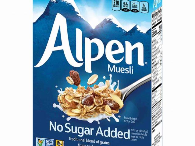 Alpen Müsli, No added sugar by darryl | Uploaded by: darryl