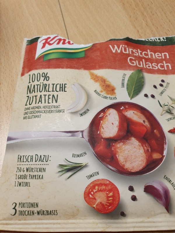 Knorr Natürlich Lecker Würstchengulasch von sabrina schilling | Hochgeladen von: sabrina schilling