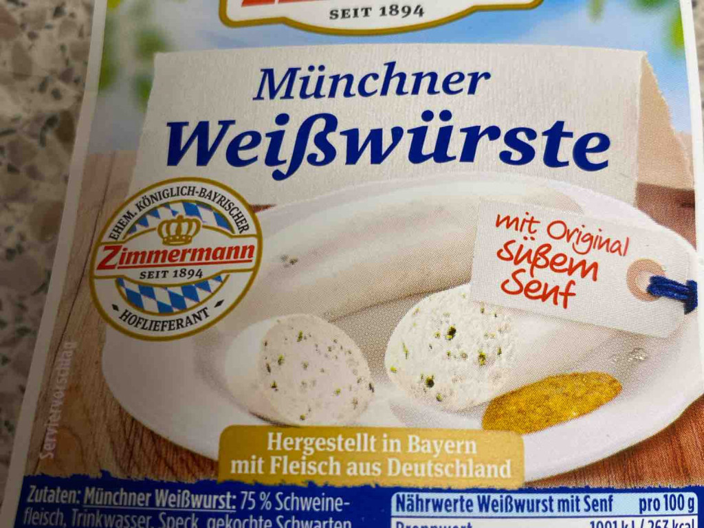 Münchner Weißwürste mit original süßem Senf von saoe | Hochgeladen von: saoe