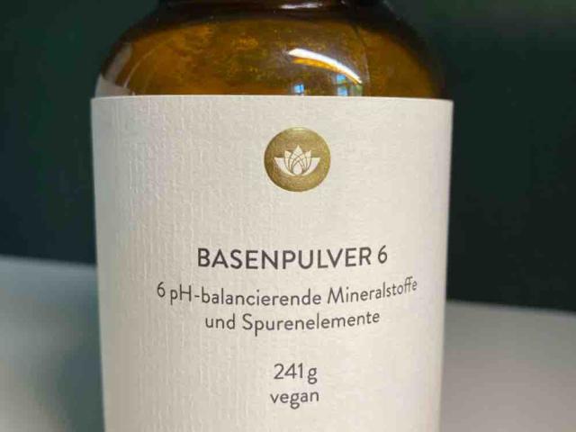 Basenpulver 6, 6 pH balancierende Mineralstoffe u. Spurenelemen  | Hochgeladen von: mkal