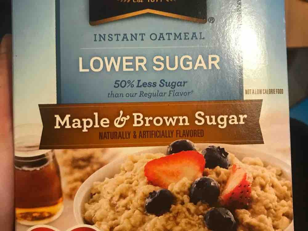 Lower Sugar Maple&Brown Sugar Instant Oatmeal von msrgru | Hochgeladen von: msrgru