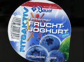Fit&Aktiv fettarmer Fruchtjoghurt, Heidelbeere-Cassis, H | Hochgeladen von: panni64
