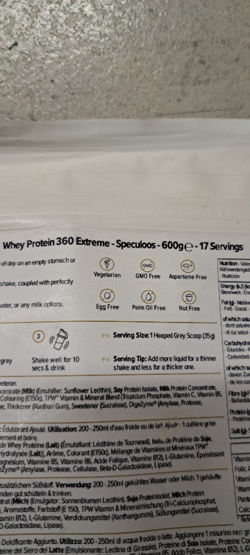 whey protein 360 extreme, speculoos von dieterhassler | Hochgeladen von: dieterhassler