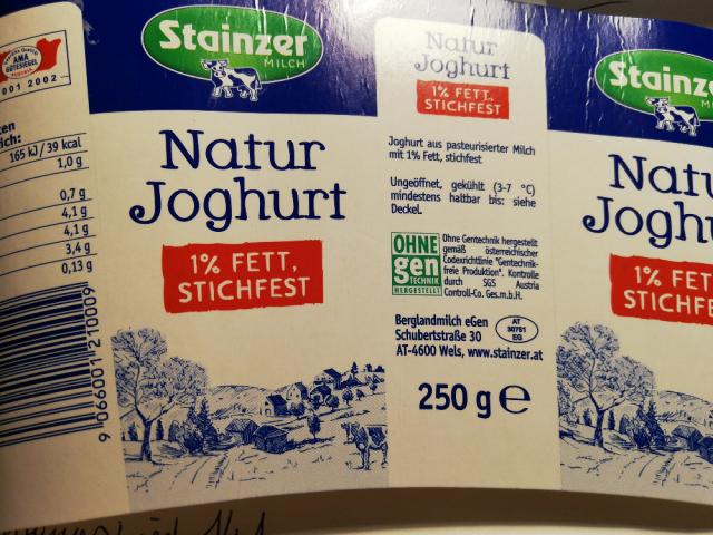 Stainzer Natur Joghurt, 1% Stichfest von enrico222 | Hochgeladen von: enrico222