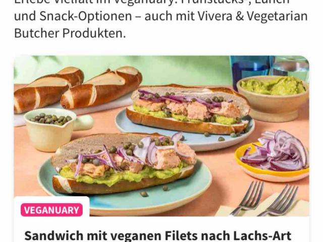 Sandwich mit veganen Filets nach Lachs-Art von Elocin2015 | Hochgeladen von: Elocin2015