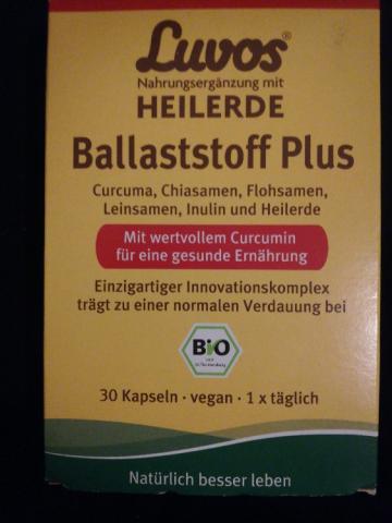 Luvos Heilerde Ballaststoff Plus, Curcuma, Chia, Flohsamen, Lein | Hochgeladen von: vcbloemer