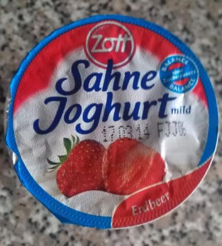 Zott Sahne Joghurt Balance, Erdbeer | Hochgeladen von: Maqualady