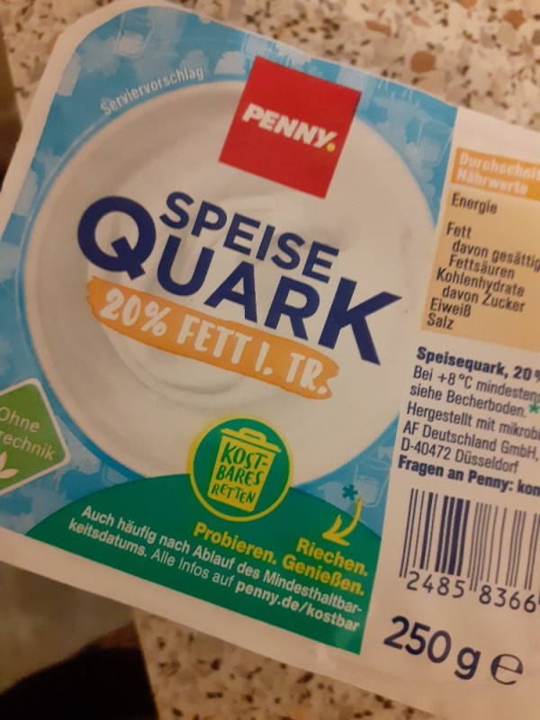 Speisequark, 20% Fett i Tr von desire | Hochgeladen von: desire