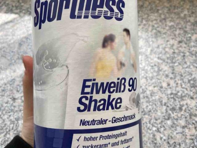Sportness Eiweiß 90 Shake (Neutraler Geschmack), Milch (1,5% Fet | Hochgeladen von: ninaaao711