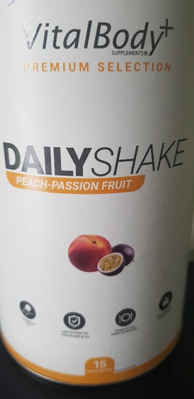 Daily Shake Pfirsich Passionsfrucht , mit Wasser von schumi3816 | Hochgeladen von: schumi3816