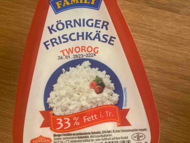 Körniger Frischkäse, 33% fett by lakersbg | Uploaded by: lakersbg