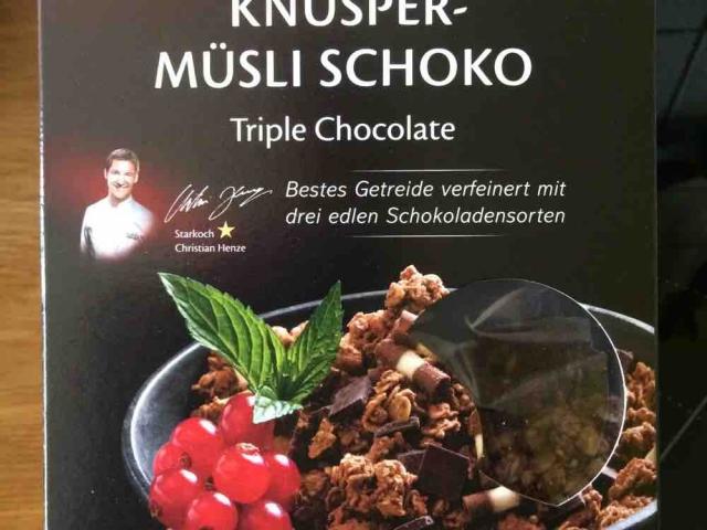 Knusper-Müsli Schoko, Triple Chocolate von jobsty | Hochgeladen von: jobsty