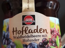 Hofladen, Waldheidelbeere mit Holunder | Hochgeladen von: Makra24