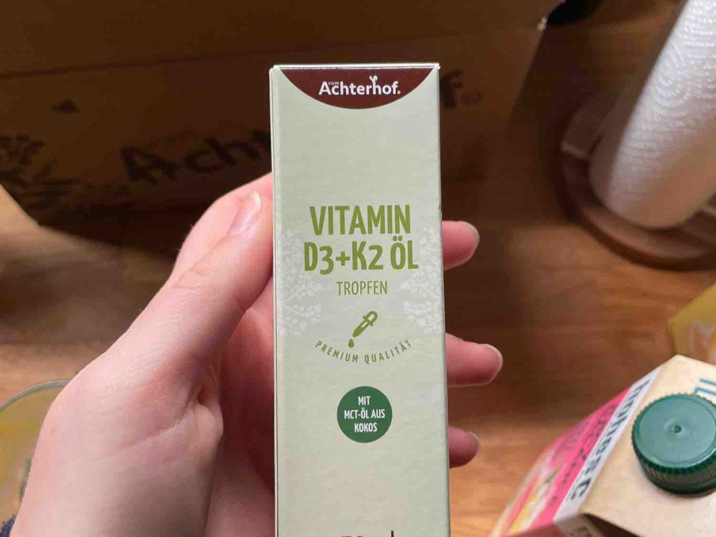 Vitamin D3+K2 Öl (vom Achterhof) von Caaroolin | Hochgeladen von: Caaroolin