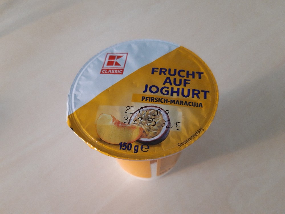 Frucht auf Joghurt, Pfirsich-Maracuja von Griele | Hochgeladen von: Griele
