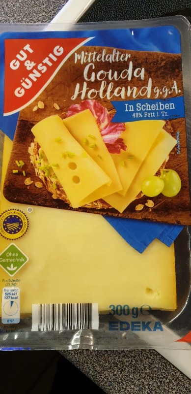 Mittelalter Gouda, 48% Fett / in Scheiben von Marina1981 | Hochgeladen von: Marina1981