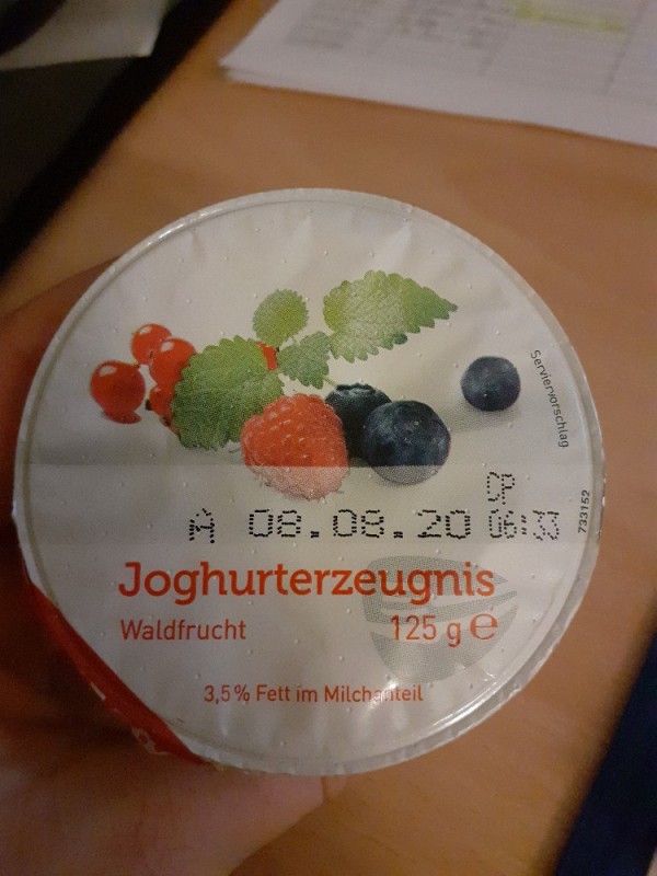 Joghurt Waldfrucht 125g 3,5% von knittingwitch | Hochgeladen von: knittingwitch