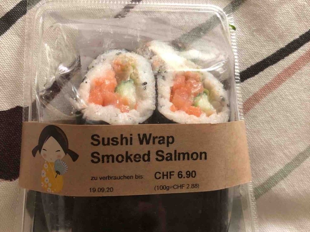 sushi wrap, smoked salmon von Joel2000 | Hochgeladen von: Joel2000