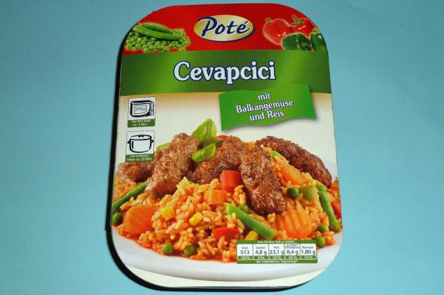 Cevapcici, mit Balkangemüse und Reis | Hochgeladen von: walker59