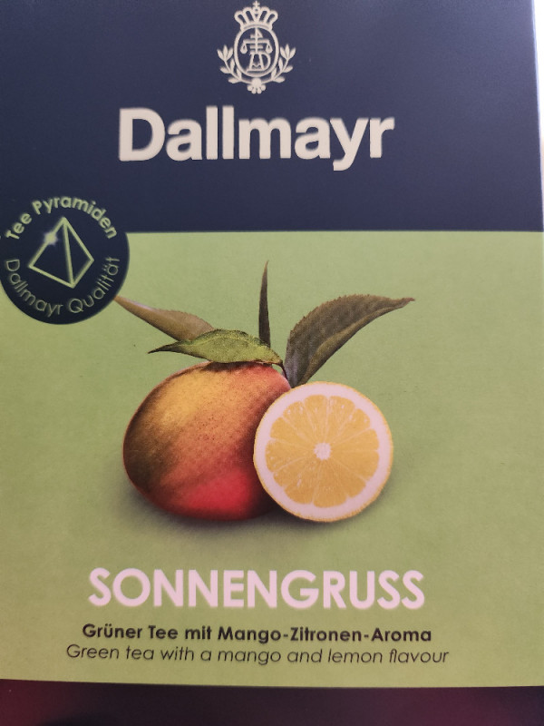 Dallmayr Sonnengruß, Grüner Tee mit Mago-Zitronen-Aroma von Dani | Hochgeladen von: Daniela37