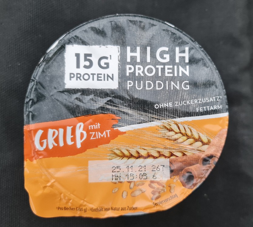 High Protein Pudding, Grieß mit Zimt von LocOBo | Hochgeladen von: LocOBo