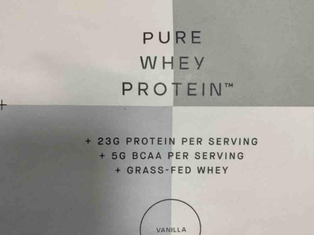 Bulk Pure Whey, Vanille von nvphysio | Hochgeladen von: nvphysio