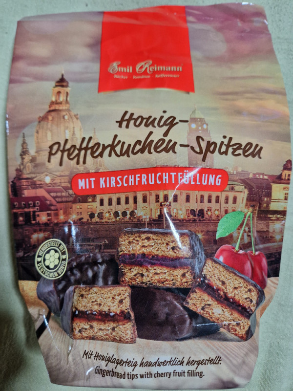 Honig-Pfefferkuchen-Spitzen, Mit Kirschfüllung von michaelffm | Hochgeladen von: michaelffm