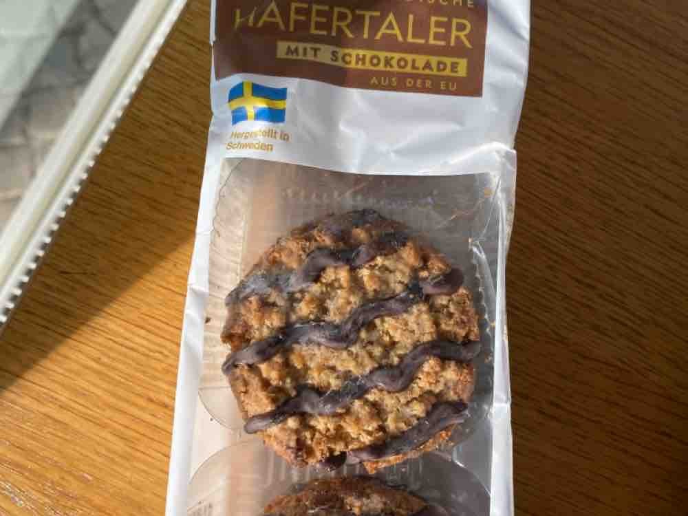 Schwedische Hafertaler, mit Schokolade von Jokkemokke | Hochgeladen von: Jokkemokke