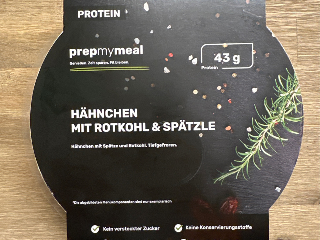 Prep My Meal - Hähnchen mit Rotkohl & Spätzle von Mirtsha31 | Hochgeladen von: Mirtsha31