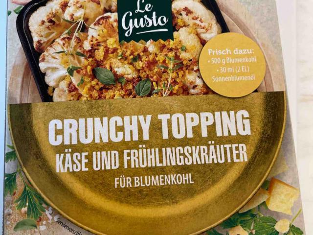 Crunchy  Topping, Käse und Frühlingskräuter von Ella2401 | Hochgeladen von: Ella2401