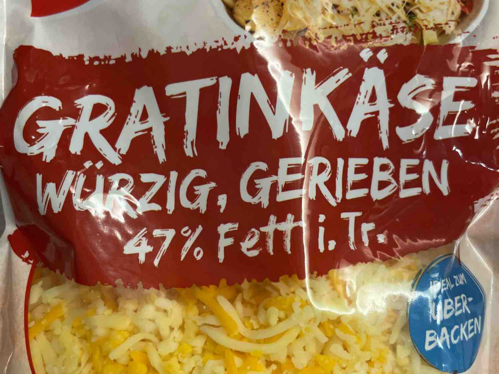 Gratinkäse, würzig, gerieben, (47% Fett) von Nareyna | Hochgeladen von: Nareyna