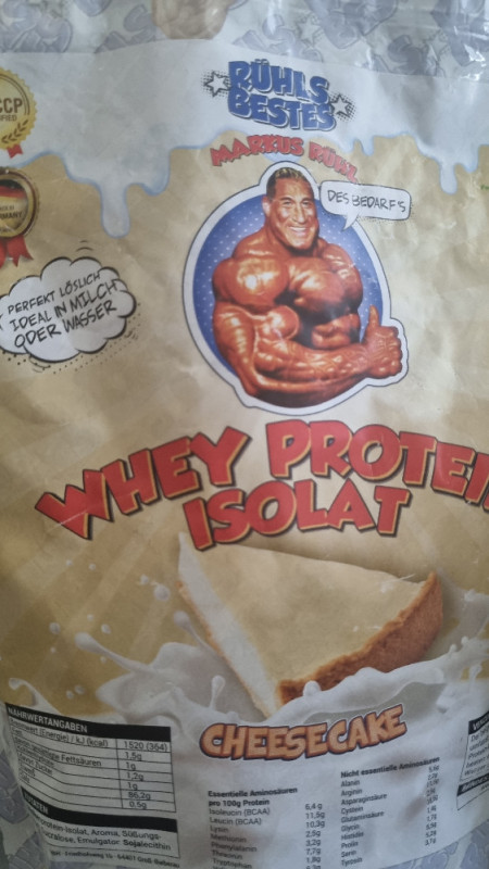 Whey Protein isolat von Tellmejojo | Hochgeladen von: Tellmejojo