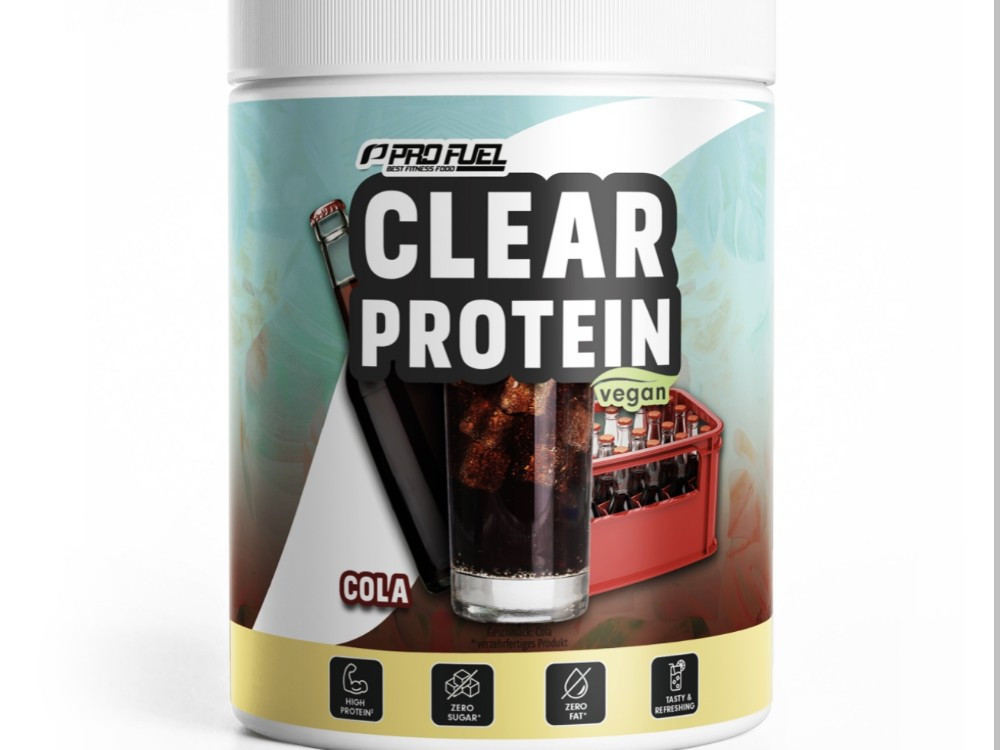 Pro Fuel Clear Protein vegan, Cola von anjalieb | Hochgeladen von: anjalieb