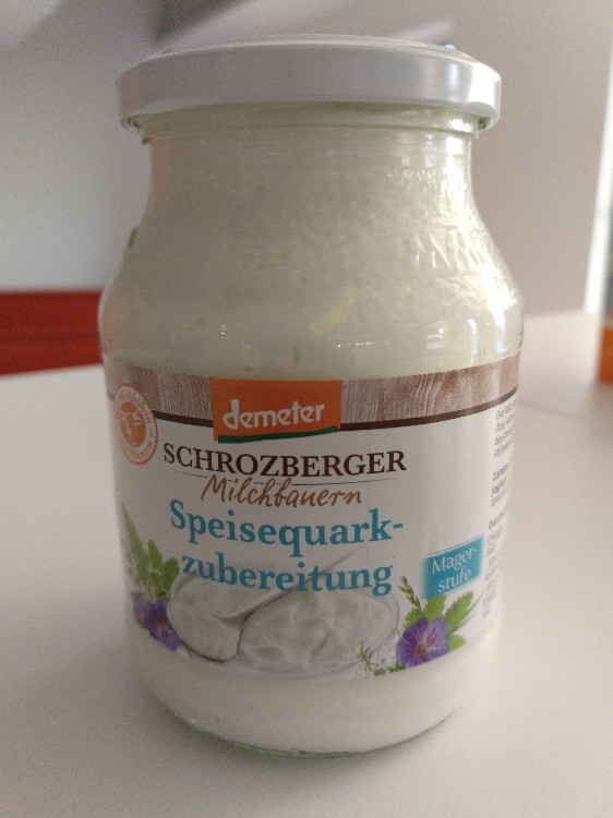 Schrozberger, Speisequark-Zubereitung, Magerstufe Kalorien - Quark - Fddb