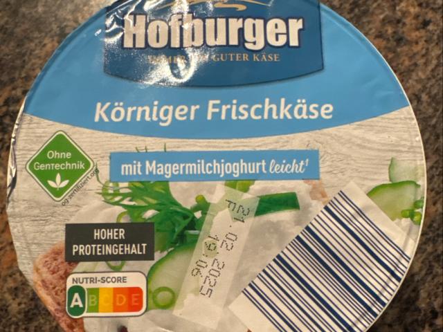 Hofburger körniger Frischkäse, Mit Magermilchjoghurt leicht von  | Hochgeladen von: Ipk1977